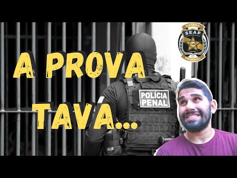 PROVA DA SEAP PA l COMO FOI A PROVA? TAVA DIFÍCIL?