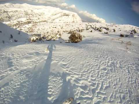 Koudouni Mt Ida Crete Greece ski touring 2 Jan 2017