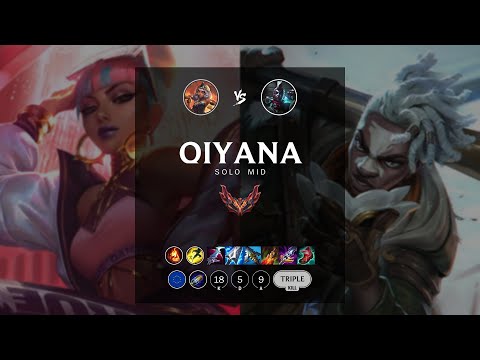 Qiyana Mid vs Ekko - EUW Grandmaster Patch 12.13