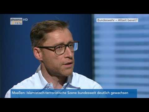Thema "Bundeswehr - Allzeit bereit?" - Walter Jertz und Marco Seliger am 22.02.2017
