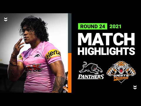 Panthers v Wests Tigers Match Highlights | Round 24, 2021 | Telstra Premiership | NRL