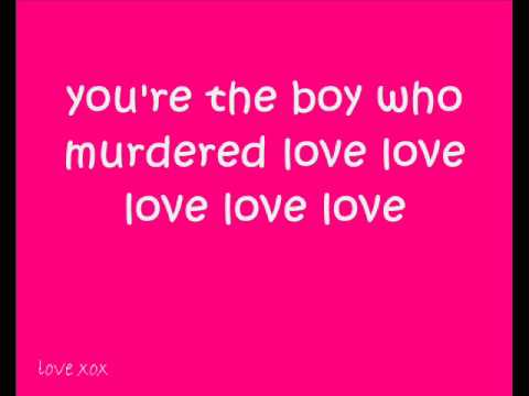 Diana Vickers boy who murdered love lyrics