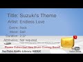 New Free Music 2018 Suzuki S Theme Endless Love Rock Sad YouTube Audio Library BGM