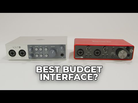 Best Audio Interface on a BUDGET | Volt 2 vs Scarlett 2i2