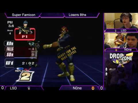 Super Famicon: n0ne (Falcon) vs LSD (Marth)