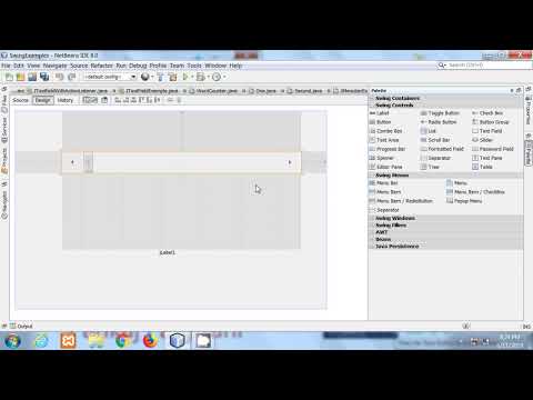 JAVA Netbeans in Hindi 36 | jScrollbar Example