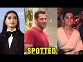 Salman Khan Sonam Kapoor Taapsee Pannu Stars SPOTTED At Events