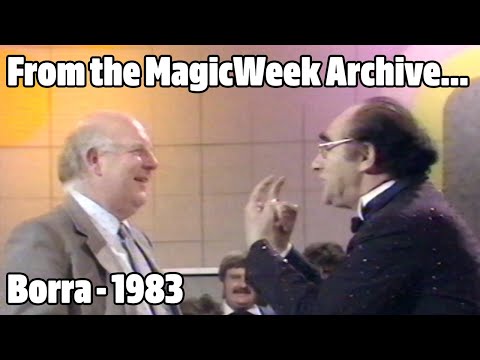 Borra - The King of Pickpockets - The Paul Daniels Magic Show - 1983