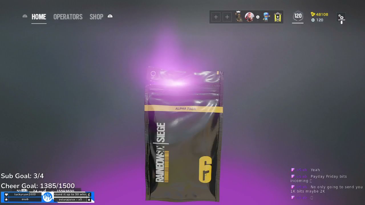 This Is My Alpha Pack Luck *LOUD*
