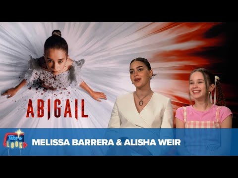 Meet the stars of "Abigail": Alisha Weir and Melissa Barrera