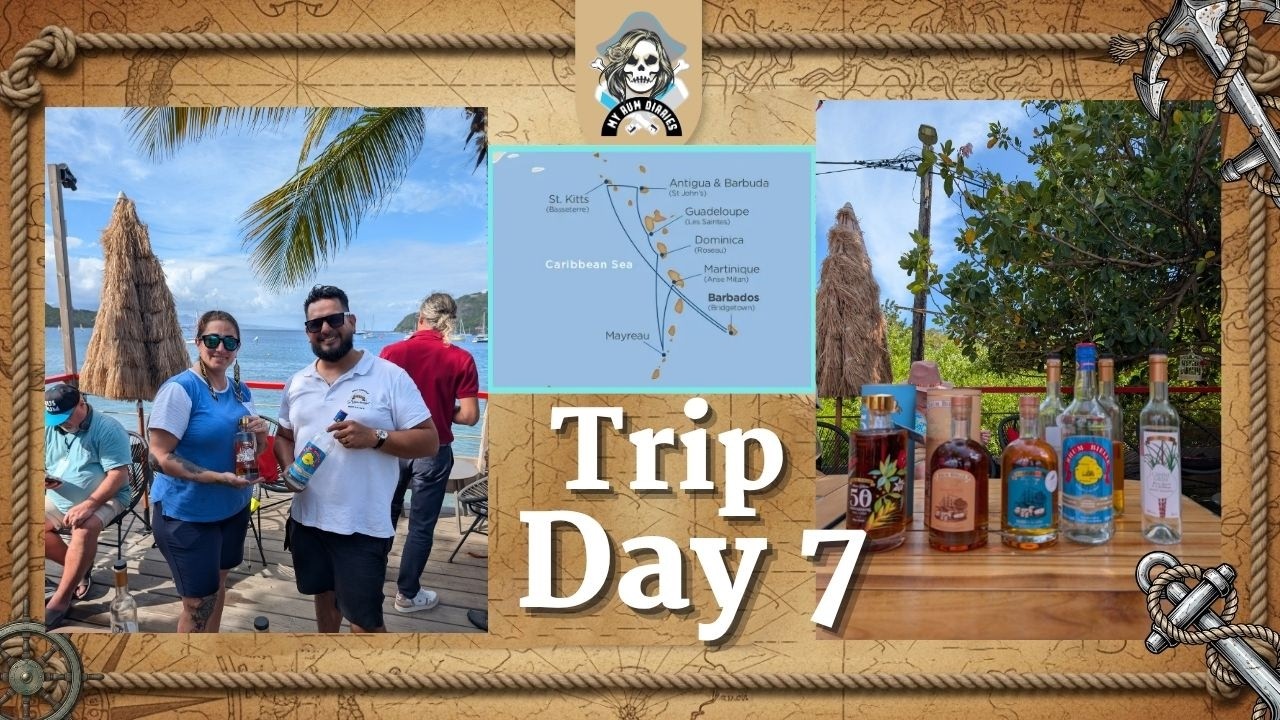 The Rum Traveler Cruise Day 7 - Rhum Bielle Masterclass in Les Saintes, Guadeloupe 