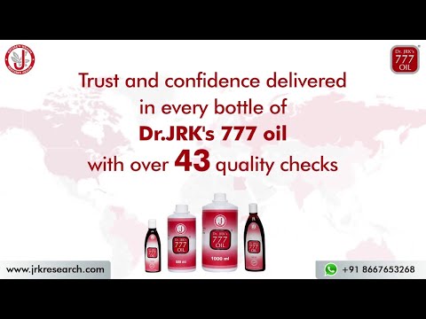 Dr. jrk's 777 oil, grade standard: herbal, packaging size: 1...