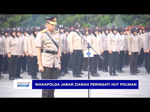 WAKAPOLDA JABAR ZIARAH PERINGATI HUT POLWAN