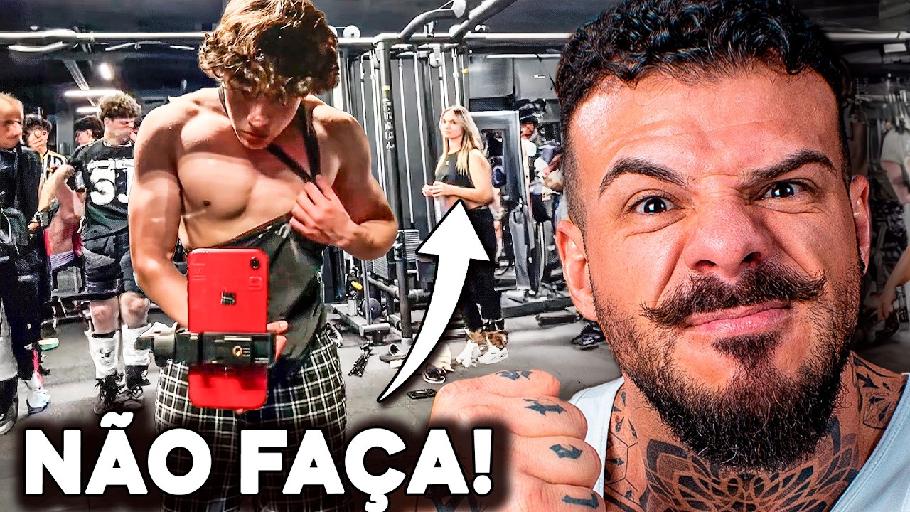 NUNCA faça ISSO dentro de uma ACADEMIA!