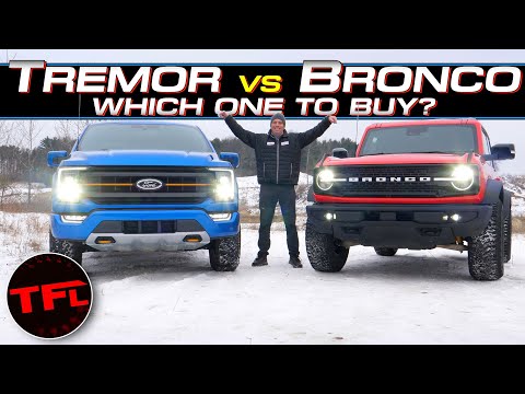 $60K Car vs. Truck: Is The Ford Bronco Wildtrak A Hands-Down WIN Over The F-150 Tremor?