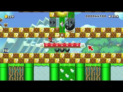 60sec SPEED RUN ♪ by françois 2 🍄 Super Mario Maker #ahn 😶 No Commentary