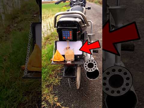motorcycle hidden features shorts #technology #experiment #viralshorts