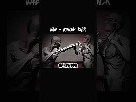 Epic KO Combo 💥 #mma #muaythai