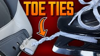 Goalie Toe Ties: How To Set Up // Slack + Skate Lace Or Bungees + Joint Health