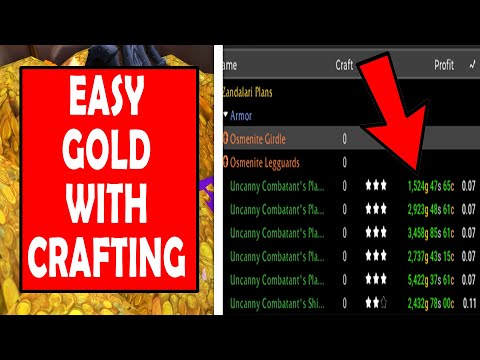 How to Make Lots of Gold with Crafting Professions in BFA 8.3 | Easy BFA Gold Guide