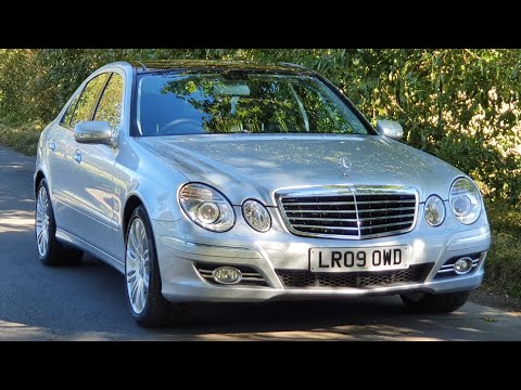 2009 W211 Mercedes E280 CDI Sport Saloon - Review of this stunning condition example