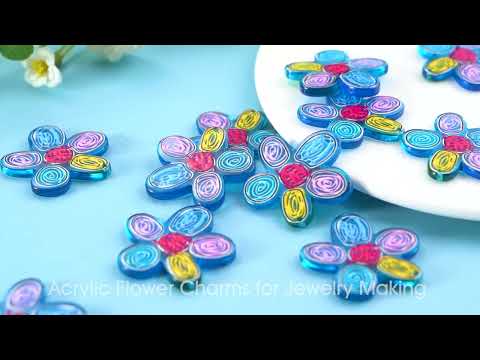 Transparent Acrylic Pendants(KY-T022-32)#pandahall #pendant #acrylic #jewelrymaking #jewelry #charms