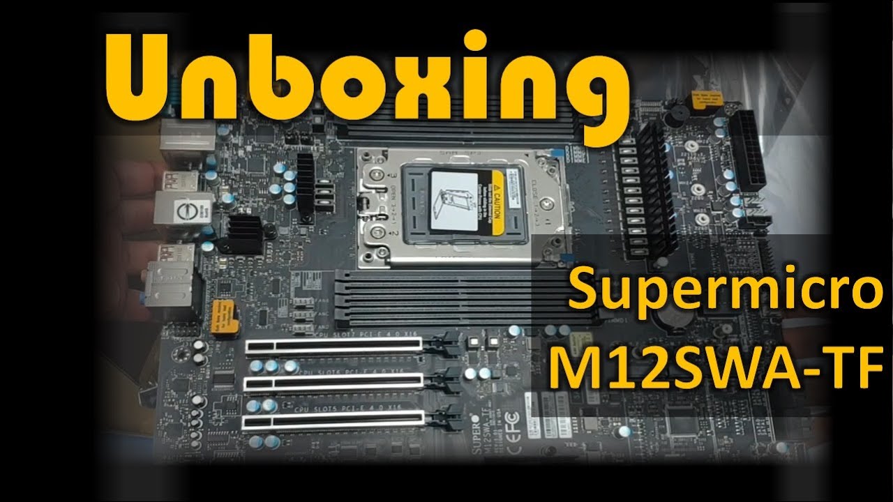 Supermicro M12SWA-TF AMD Ryzen Threadripper PRO