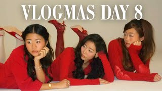 VLOGMAS DAY 8 | Sneak Peak Of Our Xmas Card Photo Shoot!