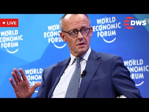 LIVE: German Chancellor Friedrich Merz Delivers Special Address at World Economic Forum | AC1E