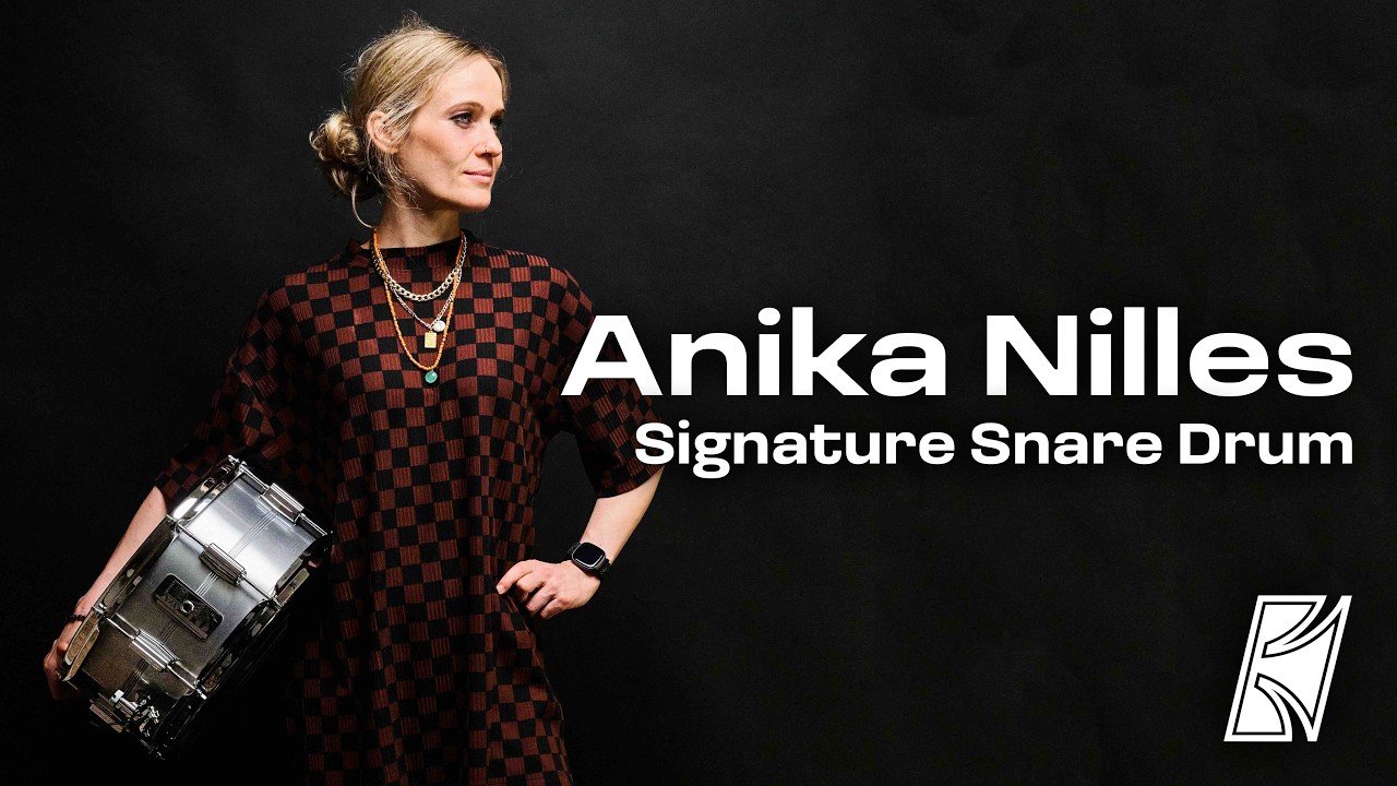 Anika Nilles Signature Snare Drum - AN1465 - YouTube