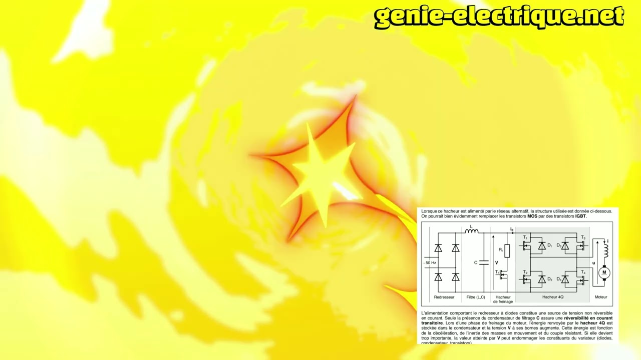 Simulation du fonctionnement du hacheur 4 Quadrants sous PSIM - Vidéo