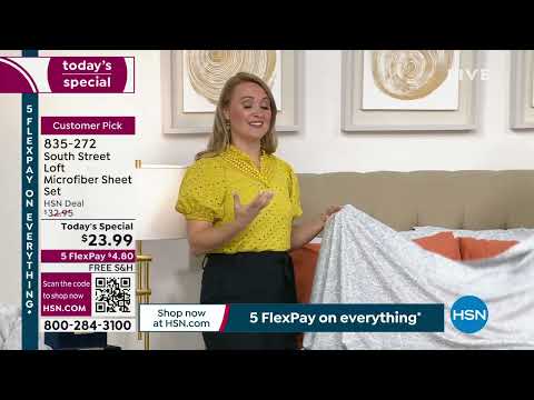 South Street Loft Microfiber Sheet Set