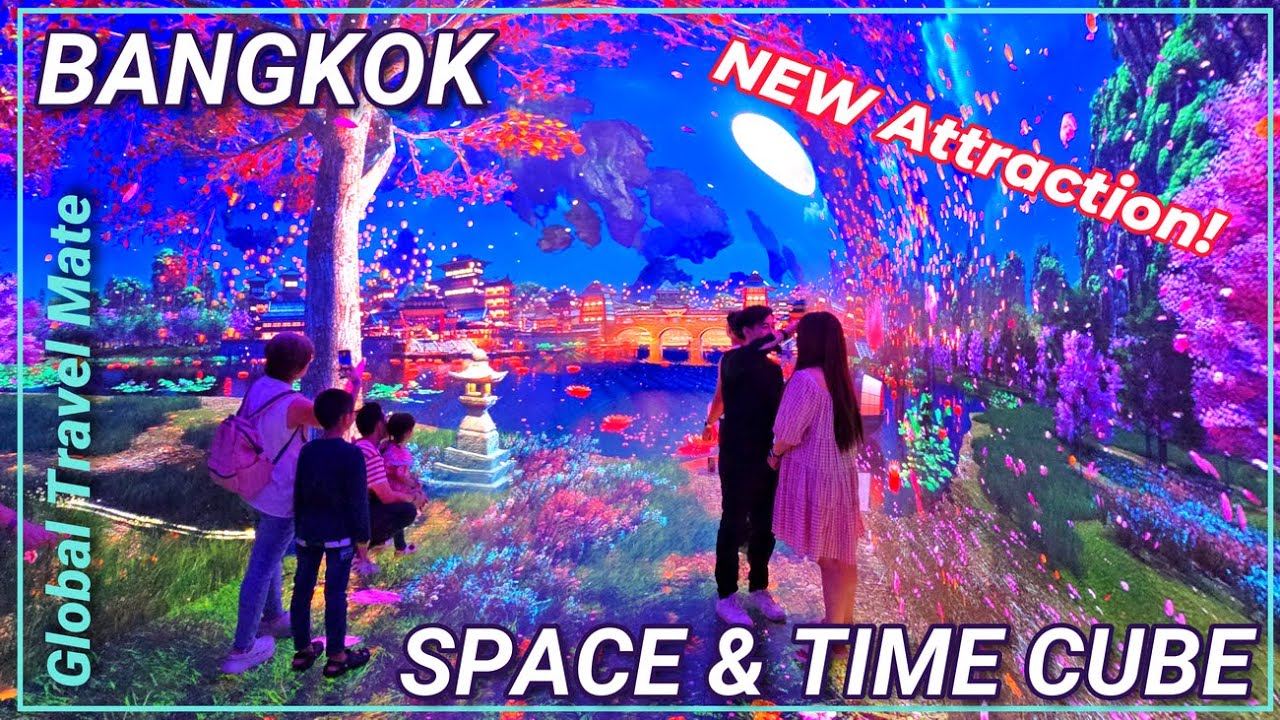 A traveler explores Space & Time Cube+ in this video tour.