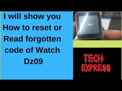 How To Unlock Smart Watch Dz09
