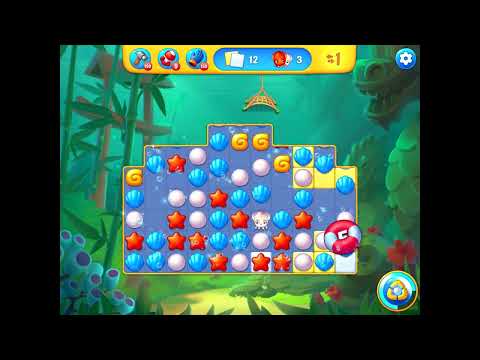 Fishdom level 3586 no boosters フィッシュダム [Friend's]