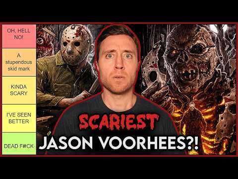 Which Jason Voorhees is the SCARIEST in the Friday the 13th Franchise?! - Tier List