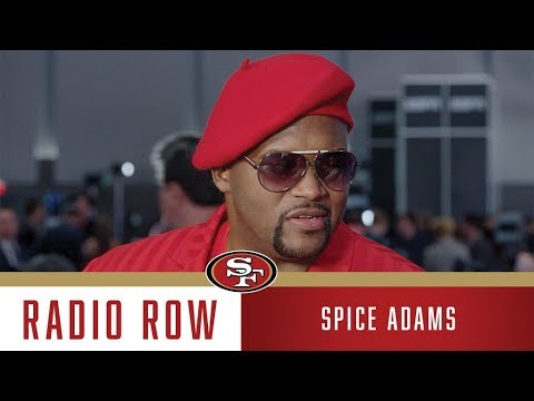 Spice Adams Relives 49ers Memories at Radio Row | Super Bowl LIV