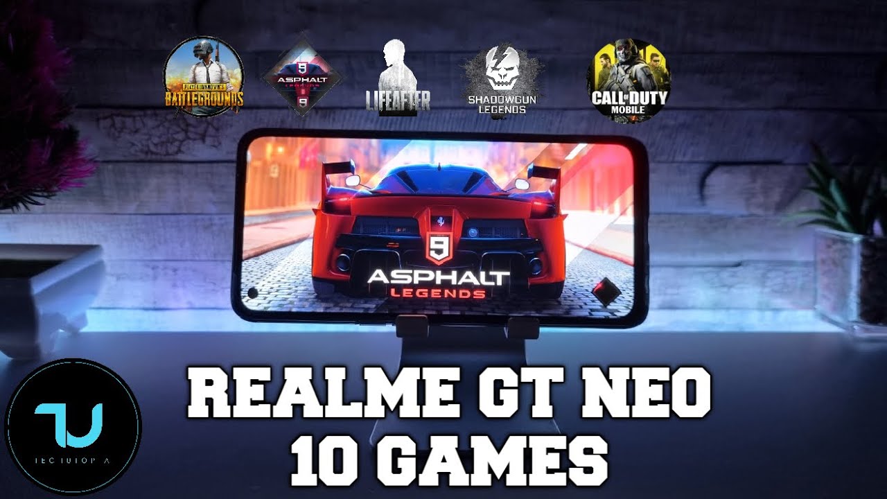 Realme GT Neo gaming test TOP 10 Games for Dimensity 1200! with FPS meter/Poco F3 GT Killer?