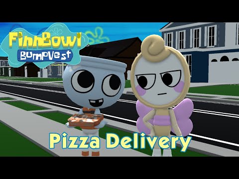 Finn's Pizza Delivery (Dandy's World/SpongeBob) [3D Animatic] FinnBowl BumpVest