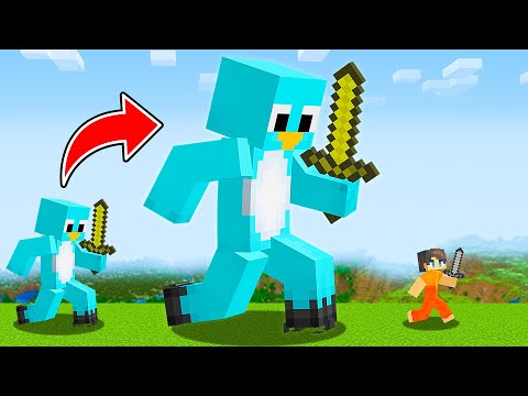 EPIC Minecraft Showdown: Tiny vs Giant!