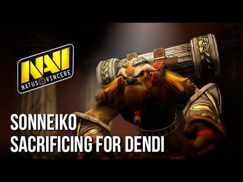 NaVi vs Virtus Pro | Final DreamLeague Season 3 | Sonneiko sacrificing for Dendi | Cast Daelin
