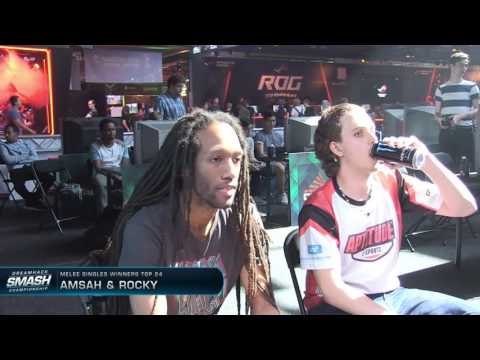 DHS17 - AST | Amsah (Sheik) Vs. APT | Rocky (Cpt.Falcon) - Winners Top 24 - Melee Singles