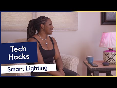 Part of a video titled Control your lights using Google Assistant | AD Version - YouTube