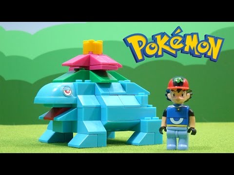 Pokémon Block Toys Character block "Venusaur" stop motion