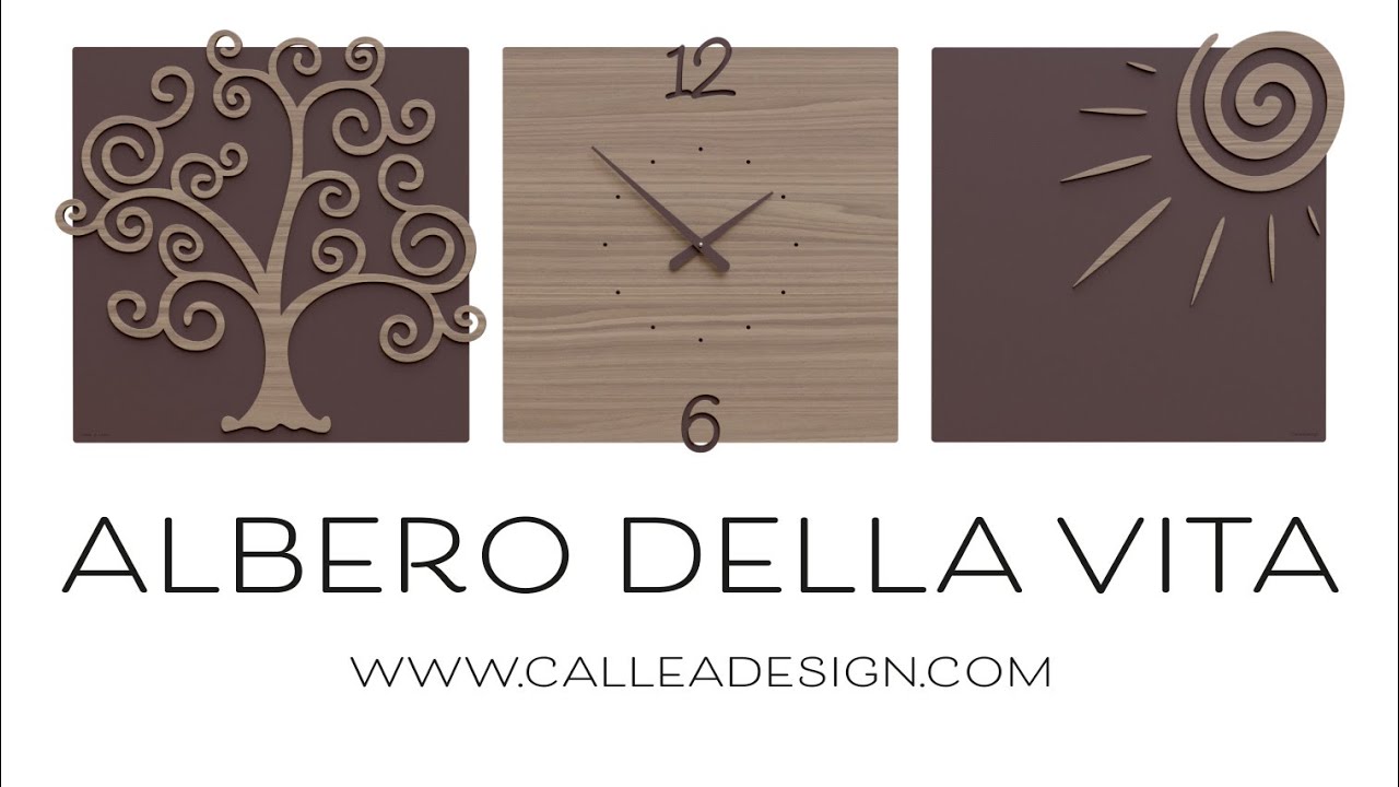 Watch Now Orologio da parete Albero della Vita di CalleaDesign Orologio da parete Albero della Vita di CalleaDesign