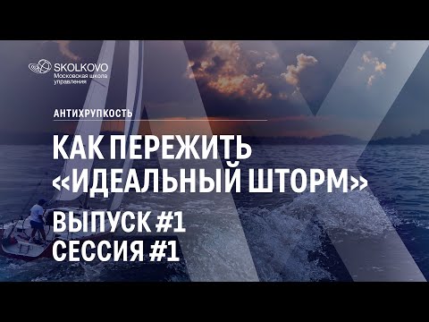 Как пережить «идеальный шторм». Выпуск #1 Сессия #1. Антихрупкость