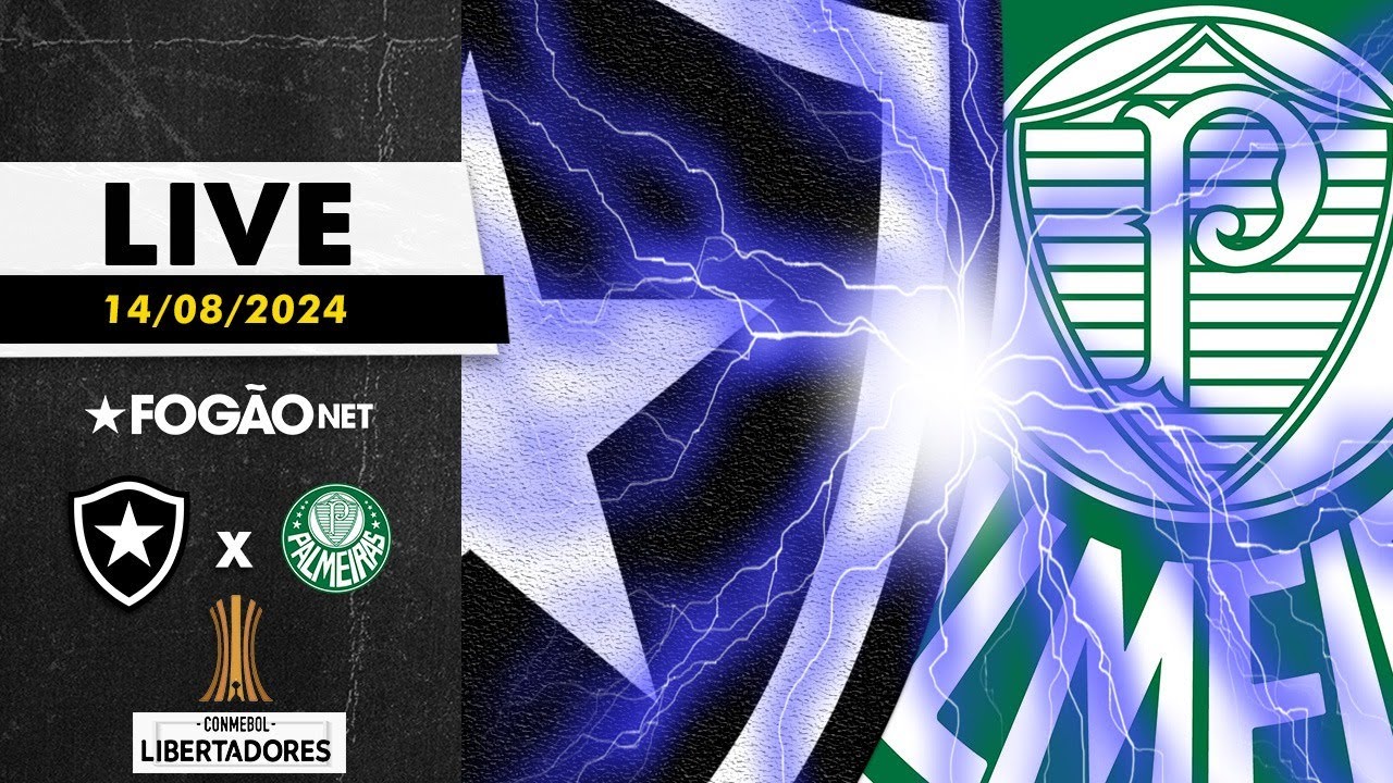 LIVE | Pré-jogo de Botafogo x Palmeiras, ida das oitavas de final da Libertadores 2024 LIVE | Pré-jogo de Botafogo x Palmeiras, ida das oitavas de final da Libertadores 2024