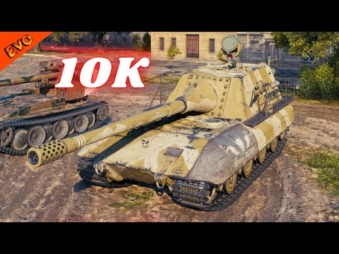 Jagdpanzer E 100 - 10K Damage 5 Kills World of Tanks