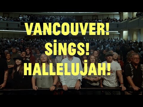 1800 person Choir! Choir! Choir! in Vancouver sings “Hallelujah”