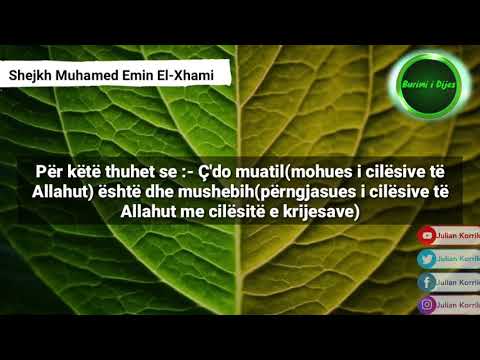 Nuk lejohet ndryshimi i kuptimit të cilësive të Allahut.